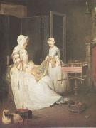 Jean Baptiste Simeon Chardin La Mere Laborieuse (The Diligent Mother) (mk05) oil painting picture wholesale